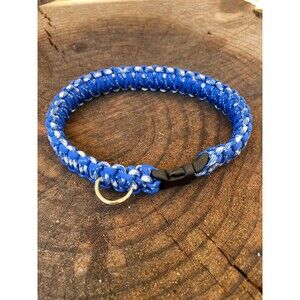 Fits 14.5 in. Neck Size, King Cobra Paracord Dog Collar HANDMADE NEW